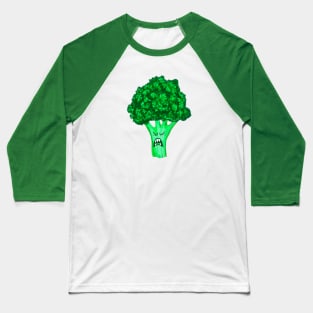 Killer Broccoli Original New School Funny Art Baseball T-Shirt